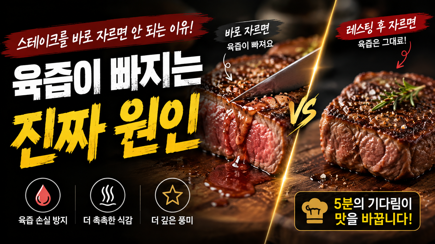 육즙이 빠지는 원인 썸네일